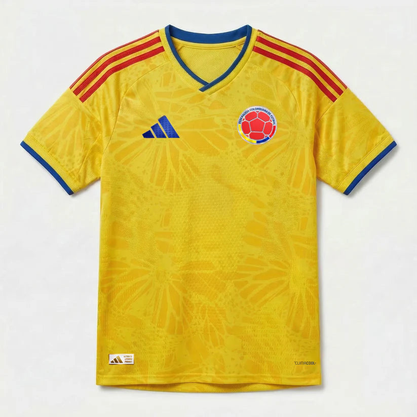 Camisa Colombia 1.1 + Caja mundial 2026