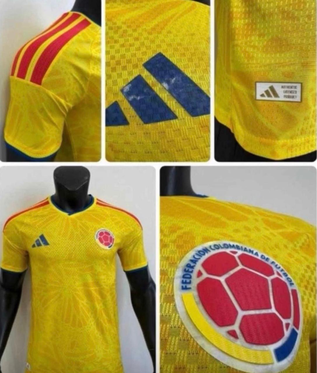 Camisa Colombia 1.1 + Caja mundial 2026